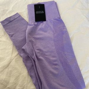 Lilac seamless leggings